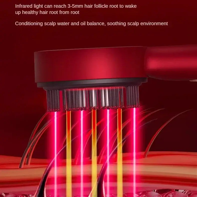 Red Light Massage Comb ForQueens